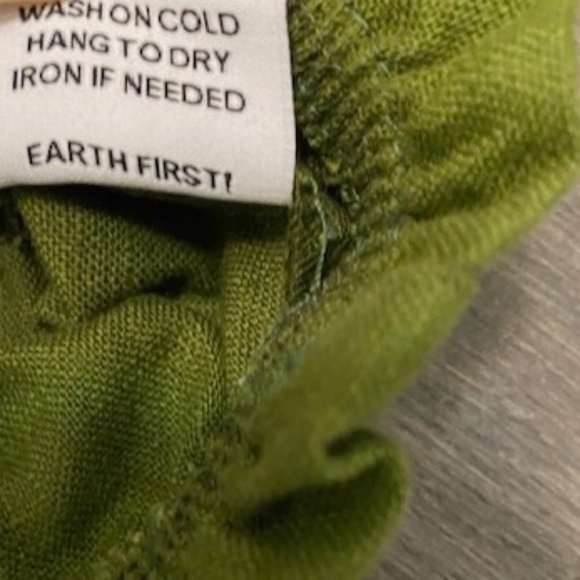 Lykke Wullf Pearl Linen Green Bralette Size XS - Picture 9 of 10